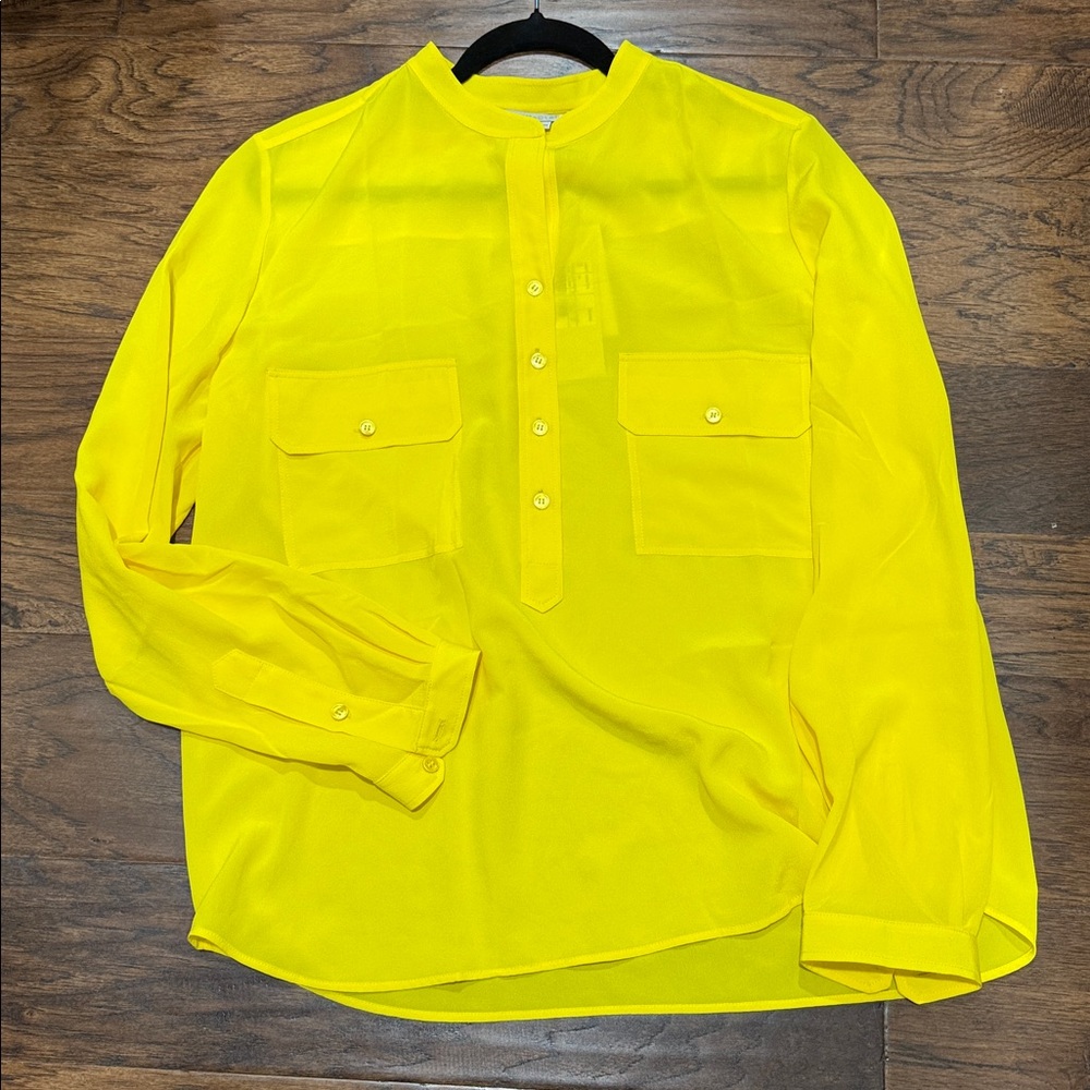 NWT Stella McCartney Sunny Yellow Shirt